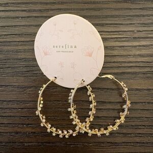 NEW Serefina hoop earrings